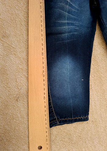 Erkek Bebek Ekose Gömlek ve Koyu Kot Pantolon - Görsel 5