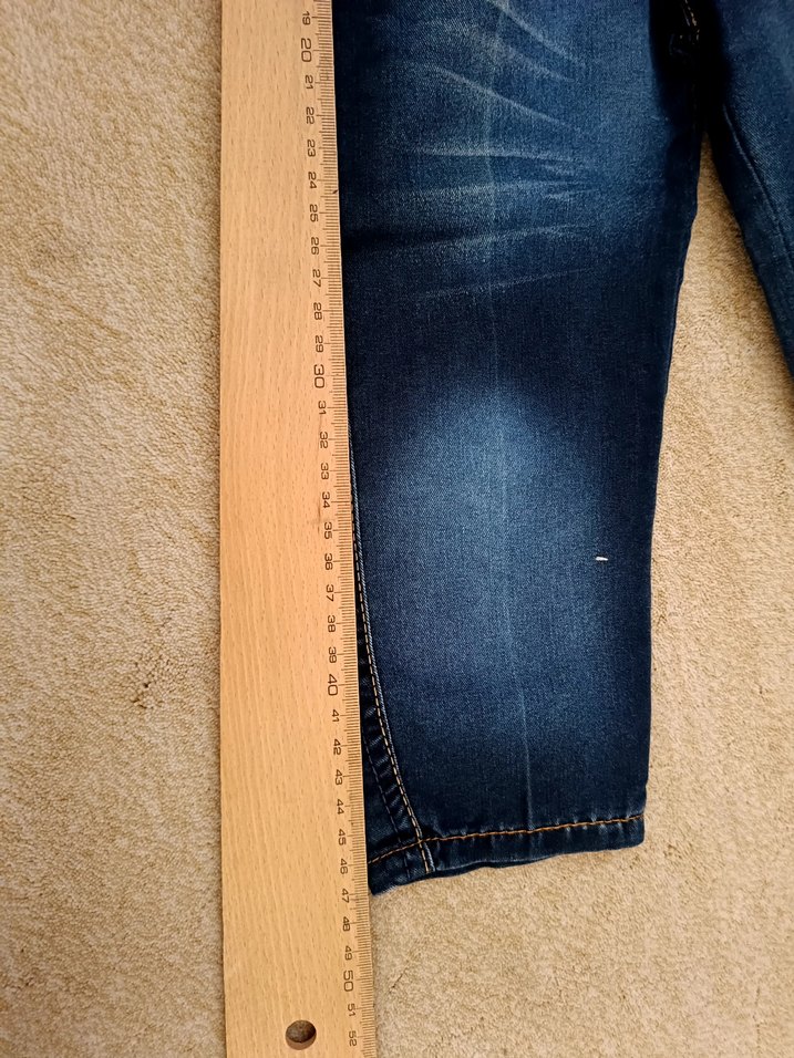 Erkek Bebek Ekose Gömlek ve Koyu Kot Pantolon - Görsel 5