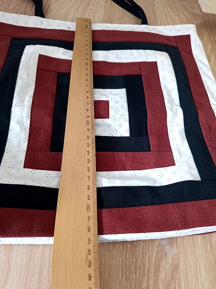 kırkyama patchwork çanta - Görsel 3