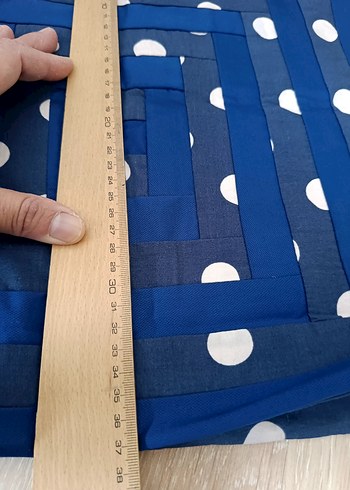 kırkyama patchwork çanta - Görsel 3