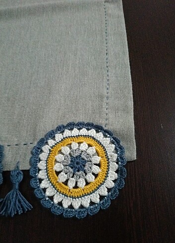 Mandala ranır masa sehpa örtüsü - Görsel 5