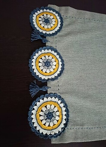 Mandala ranır masa sehpa örtüsü - Görsel 8