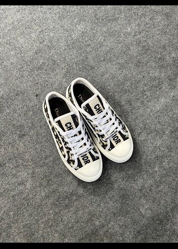 38 Beden Beyaz Baskılı dior Kadın Spor Ayakkabı
