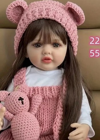 Beden Pembe Triko Tulumlu Bebek Oyuncak