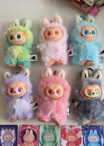 Labubu Viral Pastel Renkli Peluş Tavşan Oyuncaklar