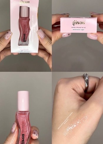 Sephora Gisou Pastel Pembe Lip Gloss