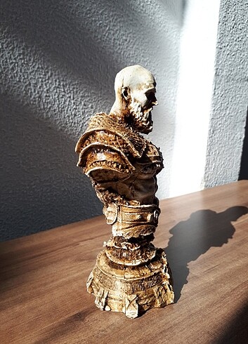 Mudo Concept God of War Kratos Heykeli Figür Büst 18cm