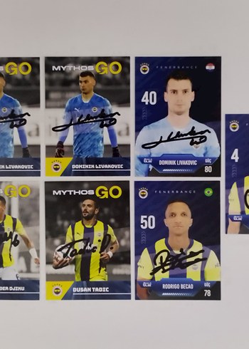 Mythos Go Ve Pulse Fenerbahce İmzalı Kartları Adet 100. - Görsel 3