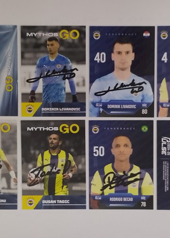 Mythos Go Ve Pulse Fenerbahce İmzalı Kartları Adet 100. - Görsel 4