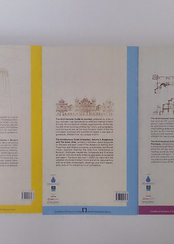 İstanbul mimarlık rehberi 3 Adet Kitabı İngilizcedir - Görsel 2