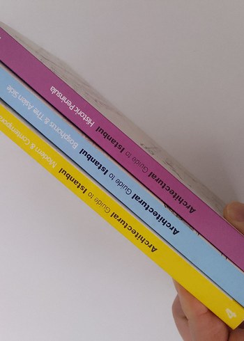 İstanbul mimarlık rehberi 3 Adet Kitabı İngilizcedir - Görsel 3