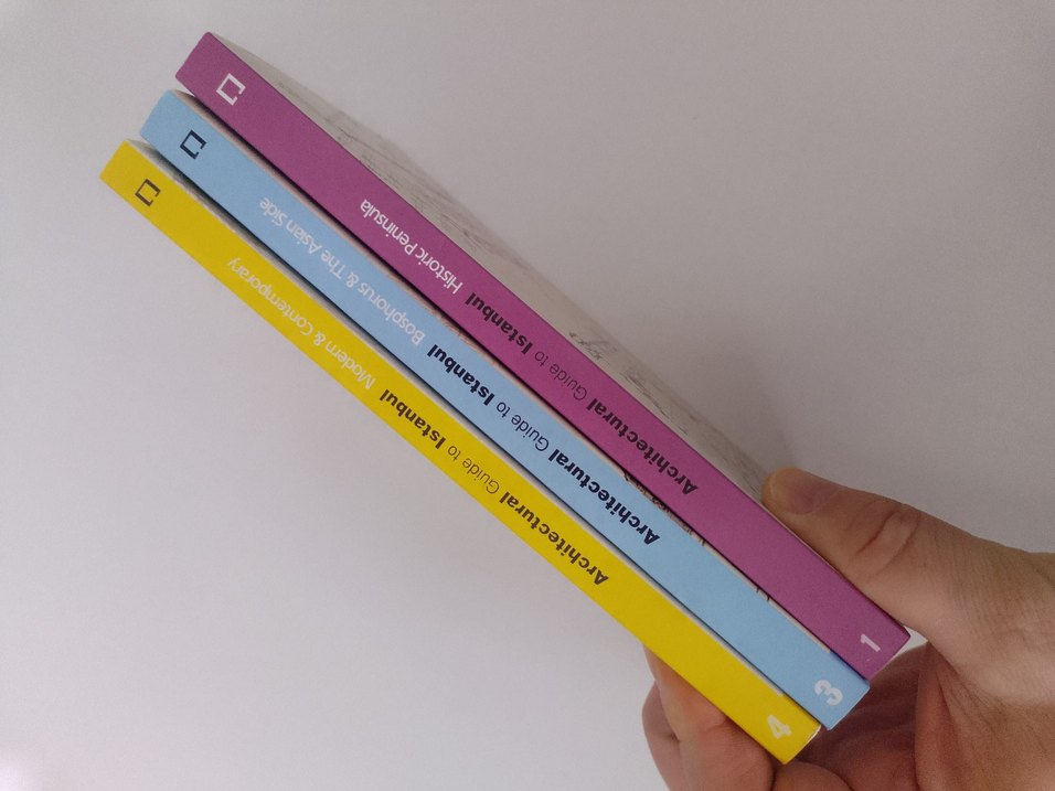 İstanbul mimarlık rehberi 3 Adet Kitabı İngilizcedir - Görsel 3