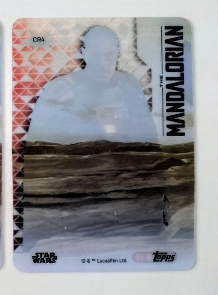 Topps Star Wars The Mandalorian. Rare Moff Gideon Crystal Card - Görsel 2