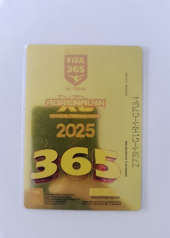 Panini FIFA 365 Adrenalyn XL 2025 Invincible Card No:5. - Görsel 2