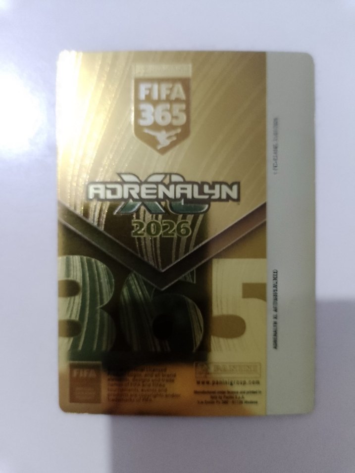 Panini FIFA 365 2026 
Golden Baller 
Mohamed Salah Kart.  - Görsel 2