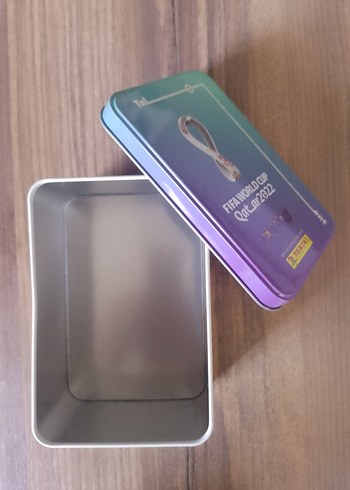 Panini FIFA World Cup Katar 2022 Boş Metal Kutu. - Görsel 3