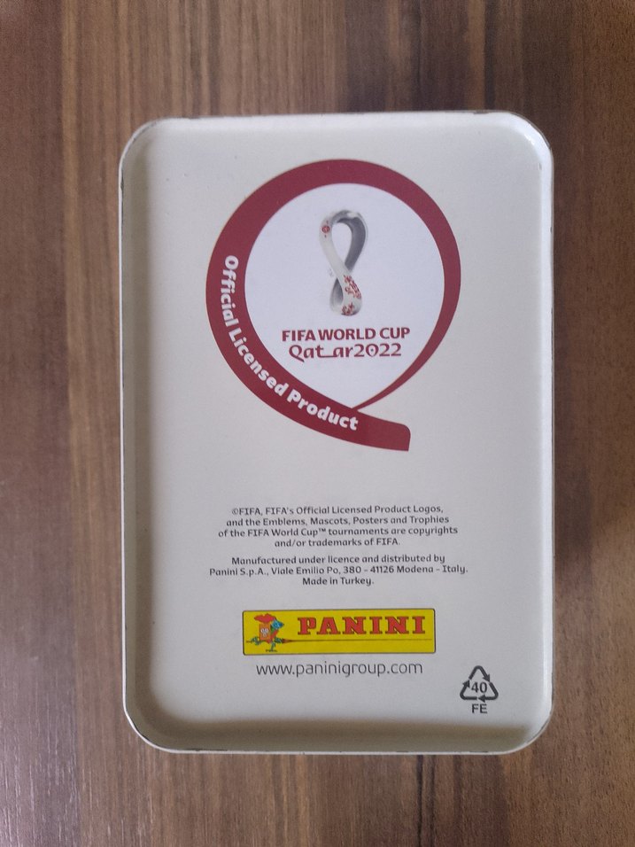 Panini FIFA World Cup Katar 2022 Boş Metal Kutu. - Görsel 2