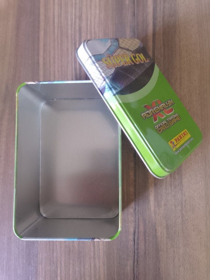 Panini Süper Gol 2014-2015 Boş Metal Kutu - Görsel 3