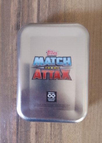 Topps Match Attax 22/23 Extra Boş Metal Kutu. - Görsel 2