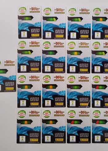 Panini 2014 Fifa World Cup Brazil Kartları 17 Adet. - Görsel 2