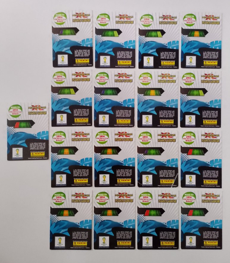 Panini 2014 Fifa World Cup Brazil Kartları 17 Adet. - Görsel 2