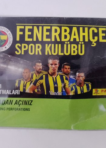Panini 2015-2016 Fenerbahce SK Sealed Sticker Box Fenerbahçe - Görsel 2