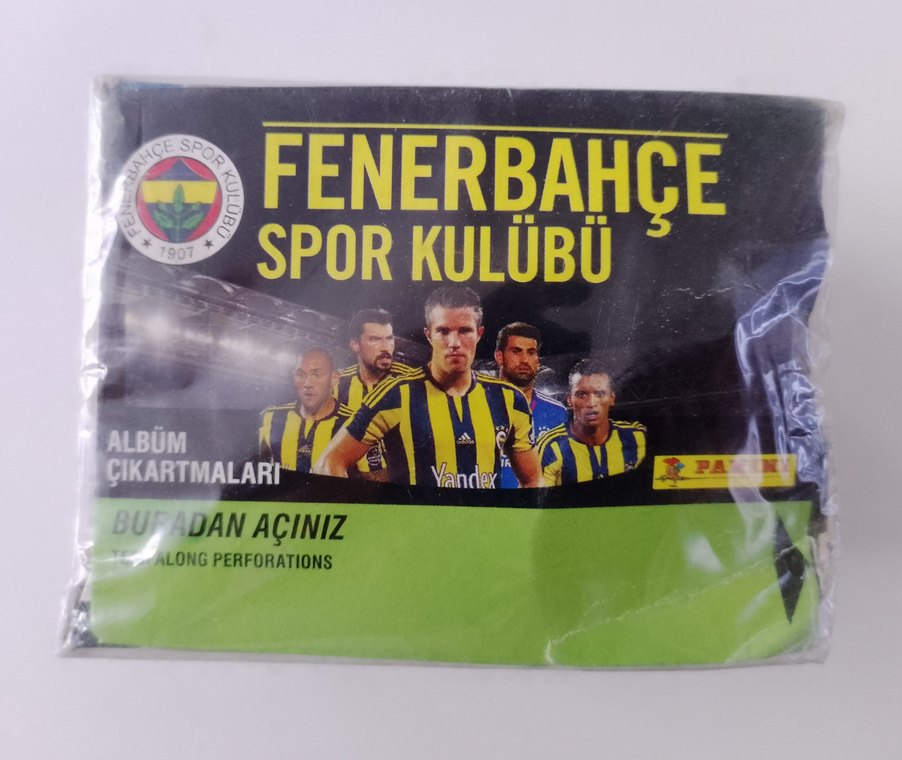 Panini 2015-2016 Fenerbahce SK Sealed Sticker Box Fenerbahçe - Görsel 2