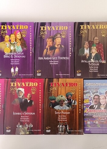 Ferhan Şensoy Tiyatro Oyunu Orijinal Dvd Çeşitleri