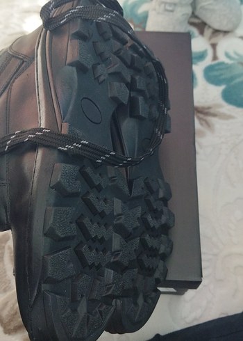 siyah Bağcıklı Erkek Biker Bot ürün sıfır - Görsel 4