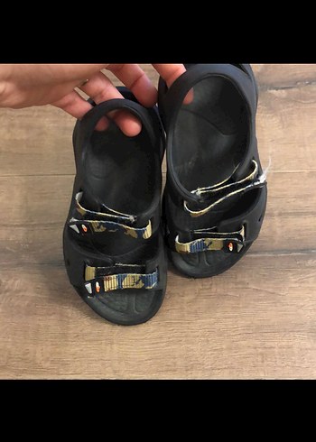 Erkek Çocuk Kamuflaj Desenli Toka Bantlı Sandalet - Görsel 4