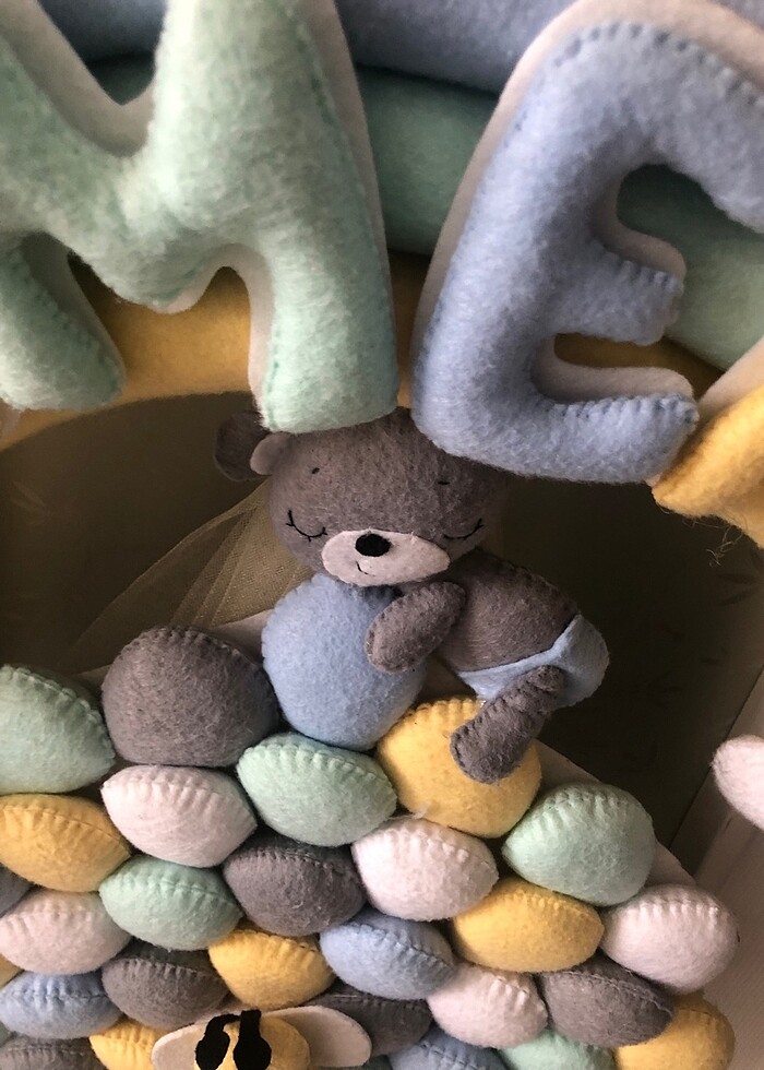 Çocuk odası kapı süsü - Görsel 3