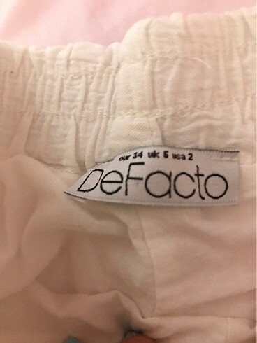 Defacto muslin kumas pantolon