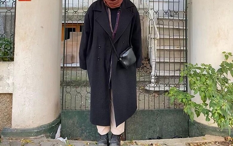 42 Beden siyah Renk Milla Kaban