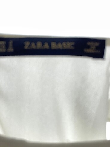 s Beden beyaz Renk Zara Bluz %70 İndirimli.