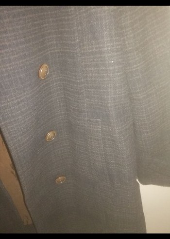 Kadın Düğmeli Kaban - Görsel 5