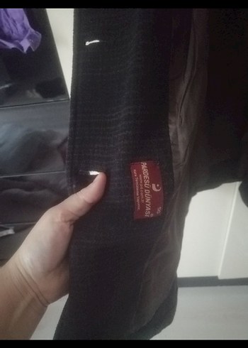 Kadın Düğmeli Kaban - Görsel 4