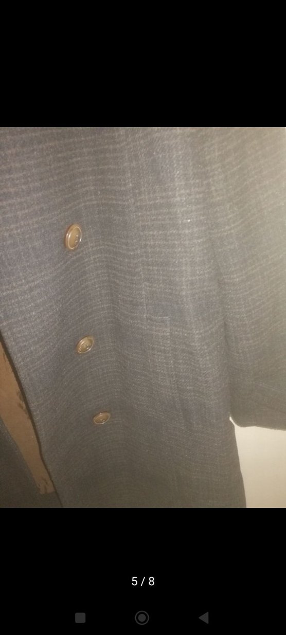 Kadın Düğmeli Kaban - Görsel 5