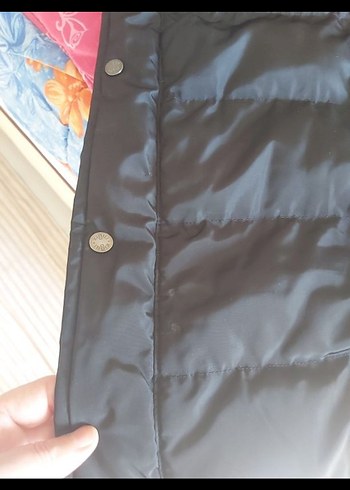 Kürklü Siyah erkek Kışlık Mont - Görsel 7