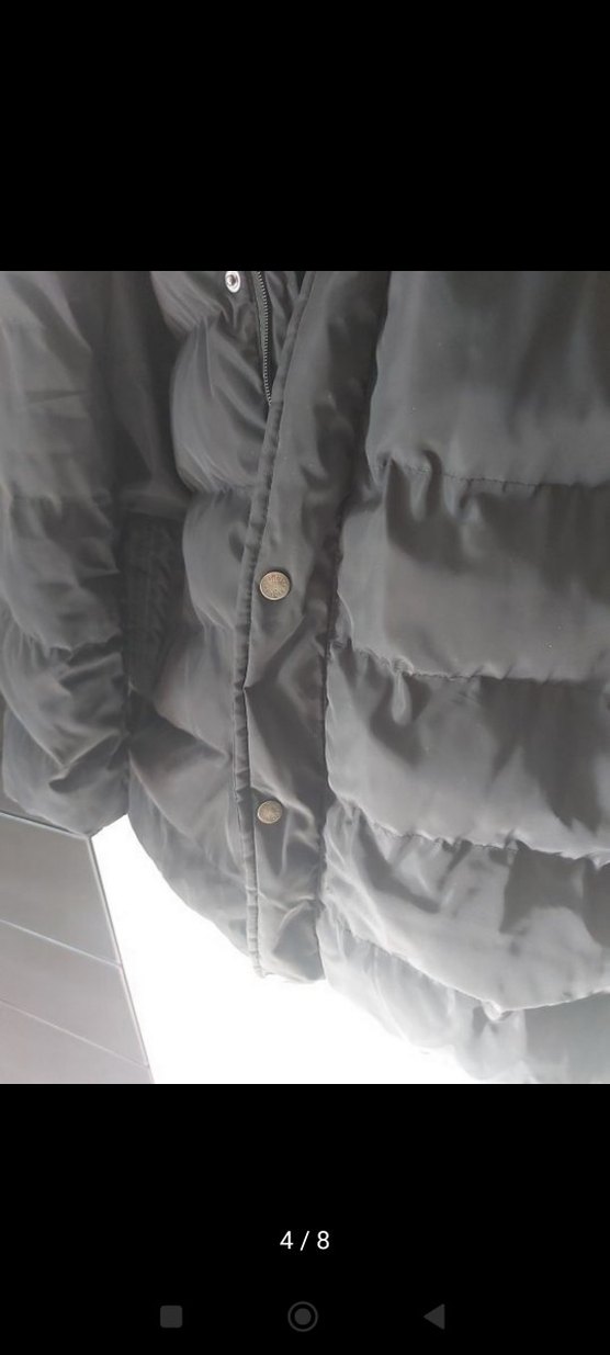 Kürklü Siyah erkek Kışlık Mont - Görsel 4