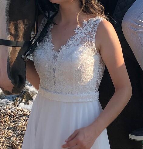s Beden beyaz Renk Nikah elbisesi