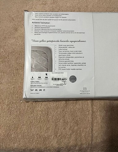 SAREV ÇİFT KİŞİLİK FİTTED ALEZ 160X200X30 - Görsel 4