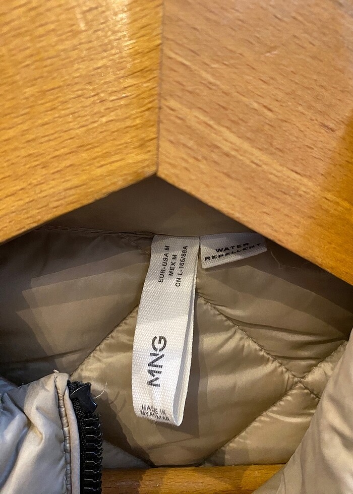 MANGO ŞİŞME MONT - Görsel 5