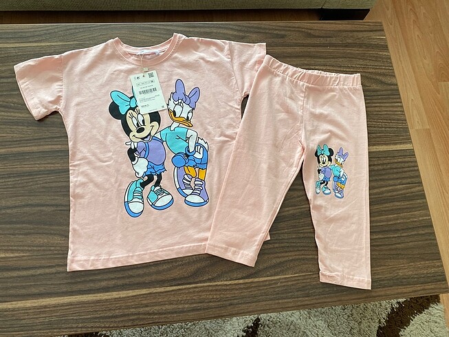5 Yaş Beden Zara Minnie mouse takım