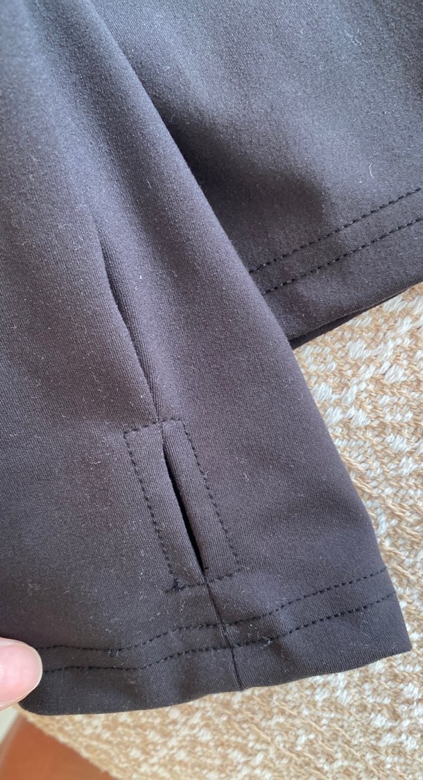 Nike Siyah Fermuarlı Uzun Kollu Spor Ceket - Görsel 4