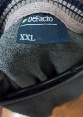 xxl Beden gri Renk DeFacto Gri Erkek Sweatshirt XXL