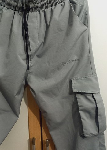 Columbia Gri Rahat Erkek Mini Pantolon