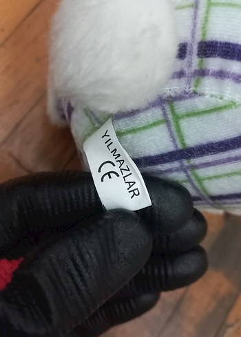 Beyaz Peluş Tavşan Oyuncak - Görsel 7