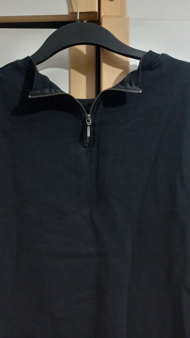 Siyah Baskılı Sweatshirt - Görsel 3