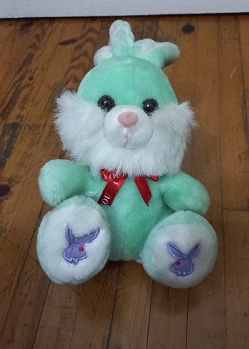 Pastel Renkli Peluş Tavşan Oyuncak - Görsel 5