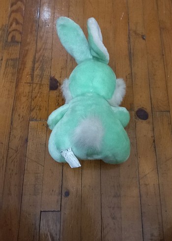 Pastel Renkli Peluş Tavşan Oyuncak - Görsel 7